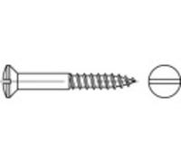 TOOLCRAFT TO-5446089 Vis à bois à tête bombée fraisée 5 mm 60 mm plat DIN 95 laiton 200 pc(s)