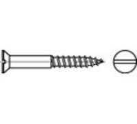 TOOLCRAFT TO-5447001 Vis à bois à tête fraisée 4.5 mm 60 mm plat DIN 97 laiton 200 pc(s)