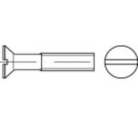 TOOLCRAFT TO-5450070 Vis à tête fraisée M2 16 mm plat DIN 963 laiton 200 pc(s)