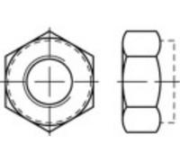 TOOLCRAFT TO-5450991 Écrou hexagonal M6 DIN 985 laiton 100 pc(s)