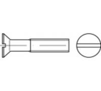 TOOLCRAFT TO-5452473 Vis à tête fraisée M8 20 mm plat laiton 100 pc(s)