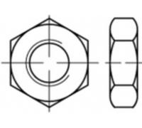 TOOLCRAFT TO-5453634 Écrou hexagonal M4 laiton 100 pc(s)