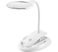 TOOLCRAFT TO-6378552 Lampe loupe LED avec pince de table 60 lm Grossissement=1.75 x, 3 x 110 mm Classe defficacité énergétique 2021 non pertinent