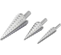 TOOLCRAFT TO-6802569 HSS Jeu de forets étagés x3 4 - 20 mm, 4 - 12 mm, 6 - 30 mm 1 pc(s)