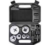 TOOLCRAFT TO-6803625 Jeu de scies-cloches 6 pièces 22 mm, 29 mm, 35 mm, 44 mm, 51 mm, 68 mm 1 set