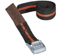 TOOLCRAFT TO-6811758 Sangle d'arrimage Force de traction LC : arrimage plaquant (simple/direct)=125 daN (L x l) 1.5 m x 25 mm à