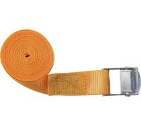 TOOLCRAFT TO-6811767 Sangle d'arrimage Force de traction LC : arrimage plaquant (simple/direct)=125 daN (L x l) 3 m x 25 mm à