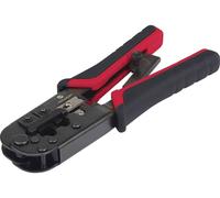 TOOLCRAFT TO-6850977 Pince à dénuder et à sertir pour connecteur modulaire (western) outil de dénudage compris RJ11, RJ12, RJ45