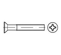 Toolcraft - To-6863127 Vis à Tête Fraisée M3 16 Mm Cruciforme Din 965 Acier Galvanisé 200 Pc(s)