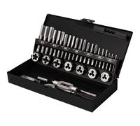 TOOLCRAFT TO-7015521 Kit de taraudage 32 pièces acier M3 x 0.50, M4 x 0.70, M5