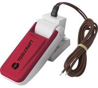 TOOLCRAFT TO-7159161 Interrupteur à flotteur pour vidange 1.00 m