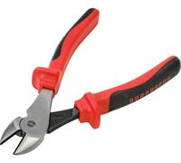 TOOLCRAFT TO-7339077 pour l'atelier Pince coupante diagonale à forte démultiplication avec facette 180 mm