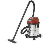 Toolcraft TO-7444734 NASS-/Trockensauger 18.5l Akku, Ohne Ladegerät NTS-200 / TAWB-200 Aspirateur Eau et poussière sans Fil 18,5 l sans Batterie, sans Chargeur, Acier Inoxydable