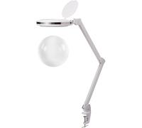 TOOLCRAFT TO-7447437 Lampe loupe 127 mm 3D 1,75 x 820 im, réglable avec lentille de rechange Ø 127 mm Grossissement=1.75 x, 2.25