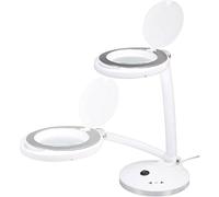 TOOLCRAFT TO-7453173 30 lampe loupe de table LED CMS Grossissement=1.75 x 102 mm Classe d'efficacité énergétique 2021 F (A - G)