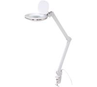 TOOLCRAFT TO-7497012 Lampe dagrandissement LED TOOLCRAFT 800 lm avec dispositif de serrage 3D 1,75 x Grossissement=1.75 x 14.3 cm efficacité