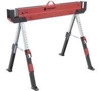 TOOLCRAFT TO-7726197 acier Chevalet de sciage à hauteur réglable 300 kg (l x H x P) 520 x 620 x 1088 mm 9.3 kg 1 pc(s)