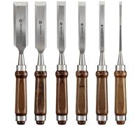 TOOLCRAFT TO-7873785 Burin en bois, 6 pièces SET