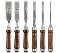 TOOLCRAFT TO-7873785 Burin en bois, 6 pièces SET