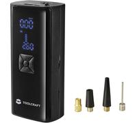 TOOLCRAFT TO-8698626 Compresseur TO-ACP-200 10 bar coupure automatique, écran numérique, clignotant, avec fonction powerbank