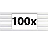 TOOLCRAFT TO-8997033 Bâtons de colle Ø 11 mm x (L) 200 mm transparent 2 kg 100 pc(s)