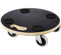 TOOLCRAFT TO-8997048 Chariot de transport Charge max: 200 kg 380 mm x 380 mm x 105 mm Nombre de roulettes pivotantes 4