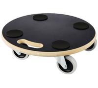 TOOLCRAFT TO-8997048 Chariot de Transport MDF Charge Max: 200 kg 380 mm x 380 mm x 105 mm Nombre de roulettes pivotante
