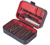 TOOLCRAFT TO-9407052 Jeu d'embouts 150 pièces cruciforme Phillips, vis Pozidriv, 6 pans extérieurs, hexagonal, Tri-Wing, TORX®