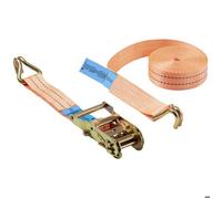 Toolcraft Sangle d'arrimage double TO-9610002 – 1000 daN – 4000 x 38 mm – à cliquet