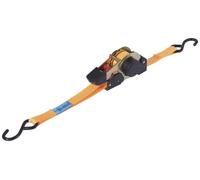 TOOLCRAFT TO-9614760 Sangle de serrage double Force de traction LC : arrimage plaquant (simple/direct)=320 daN (L x l) 3 m x 25