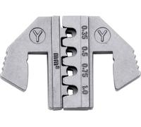 TOOLCRAFT TO-9625875 Matrice à sertir Terminal contact scellé Yazaki YES/YESC 1,5 0.35 à 1 mm² adapté pour marque (pinces)