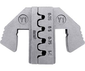 TOOLCRAFT TO-9625878 Matrice à sertir Terminal contact non scellé Yazaki YES/YESC 1,5 0.35 à 1 mm² adapté pour marque (pinces) TOOLCRAFT