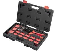 TOOLCRAFT TO-9660081 Set doutils de sertissage assortiment à sertir avec coffret inclus