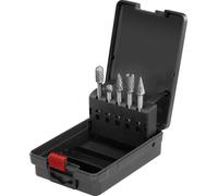 TOOLCRAFT TO-9913158 Fraise sur tige Dimension produit, Ø 10 mm Diamètre de tige 6 mm 5 pièces