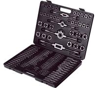 TOOLCRAFT TO-9913164 acier trempé allié, acier-tungstène Set de tarauds et de filières DIN 2181 1 set