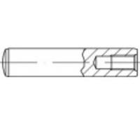 TOOLCRAFT TO-9979374 Goupille cylindrique (Ø x L) 20 mm x 60 mm M10 acier 25 pc(s)