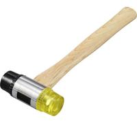 TOOLCRAFT TO-9991029 Maillet en caoutchouc mi-souple, mi-dur 235 g 260 mm 1 pc(s)