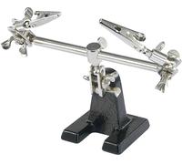 Toolcraft Troisième main ZD-10F Pied en fonte Pinces crocodiles 1 pc