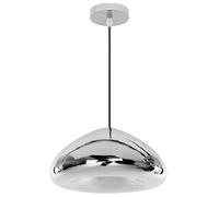 tooLight Lampe à Suspension APP322-1CP Lustre Plafonnier Éclairage de Plafond en métal pour Salon Chambre Cuisine Couloir (argent)