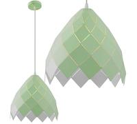 tooLight Lampe à Suspension Verte APP339-1CP Suspension luminaire Lustre Plafonnier Éclairage de Plafond pour Salon Chambre Cuisine