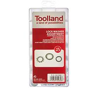 Toolland Assortiment de rondelles, 720 pièces, différentes tailles, couleur nickel