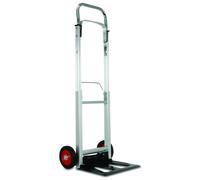 Toolland Chariot à pédales, pliable, métal, argenté, capacité de charge 80 kg