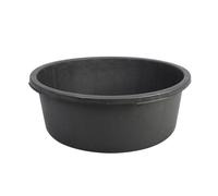 Toolland Cuve de chantier, rond, plastique, noir, 45 L