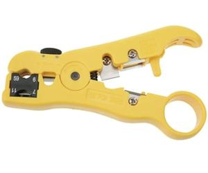 Toolland Débouilleur universel de câble coaxial, pour un dégainage précis de différents câbles