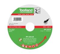 Toolland Disque diamant, 115 mm, segmenté, coupe à sec, 13300 tr/min, 80 m/s, pour le granit, la pierre, la brique, le marbre
