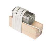 Toolland Fil à plomb, forme conique, sur bloc, 800 g