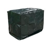 Toolland Housse de Protection pour Barbecue, rectangulaire, polyéthylène Vert foncé