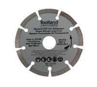 Toolland Jeu de disques diamantés - 150 Mm - segmentés - 2 pces