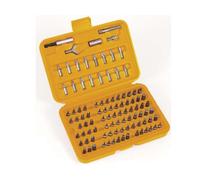 Toolland Jeu de tournevis et d'embouts, 100 pièces, idéal pour les voitures, l'électronique et les