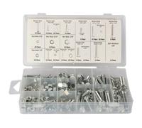 Toolland HAS06 Assortiment de boulons acier galvanisé 240 pc(s)